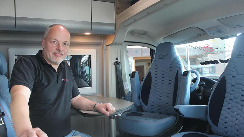 Andreas Kohlert ist einer der größten Wohnmobileverkäufer Bayerns. Er sagt: „Der Boom ist vorbei.“