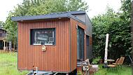 Ein Blick auf Antje Wolfs Tiny House. Ein Blick auf Antje Wolfs Tiny House.
