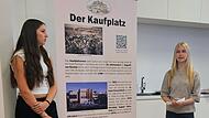 In ihrer Ausstellung in Tourist Information, präsentieren die Schülerinnen und Schüler des CVGs, wie sich Nutzung prägnanter Orte in Kulmbach über die Zeit verändert hat. In ihrer Ausstellung in Tourist Information, präsentieren die Schülerinnen und Schüler des CVGs, wie sich Nutzung prägnanter Orte in Kulmbach über die Zeit verändert hat.