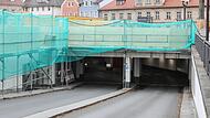 Nur ein Notbehelf: Bei einem Luftangriff wäre die Tiefgarage unter dem Paradeplatz besser als nichts. Aber der  einstige öffentliche Schutzraum dort wird nur noch als Lagerraum genutzt.Forchheim & Fränkische Schweiz