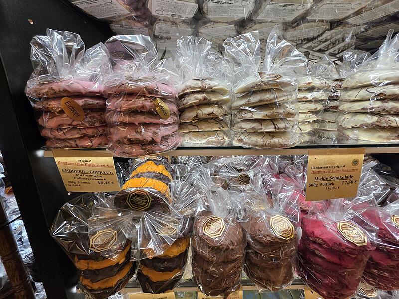 Mehrere Sorten hat D&uuml;ll im Angebot - und jetzt auch Lebkuchen vegan, ohne H&uuml;hnereiwei&szlig;.