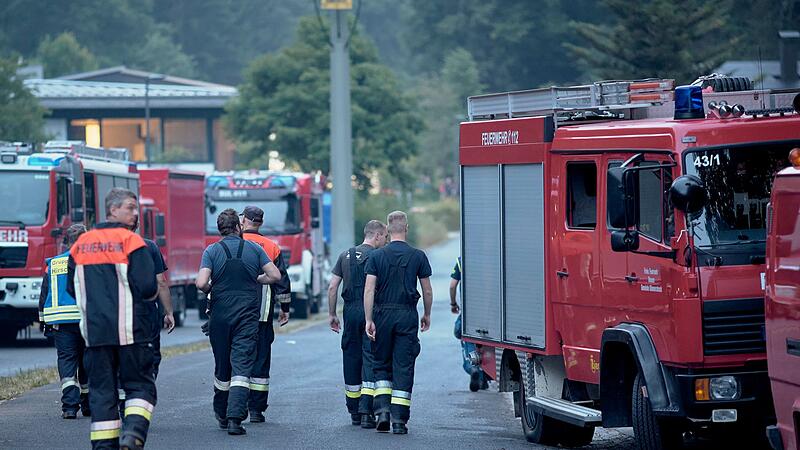 Waldbrand in Oberpfalz