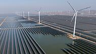 Solar- und Windanlagen in China