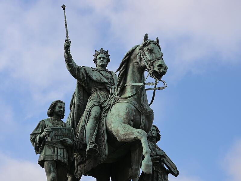 Reiterdenkmal von König Ludwig I.