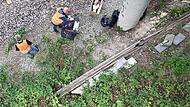 Mehrere Kabel nahe Bahngleisen durchtrennt