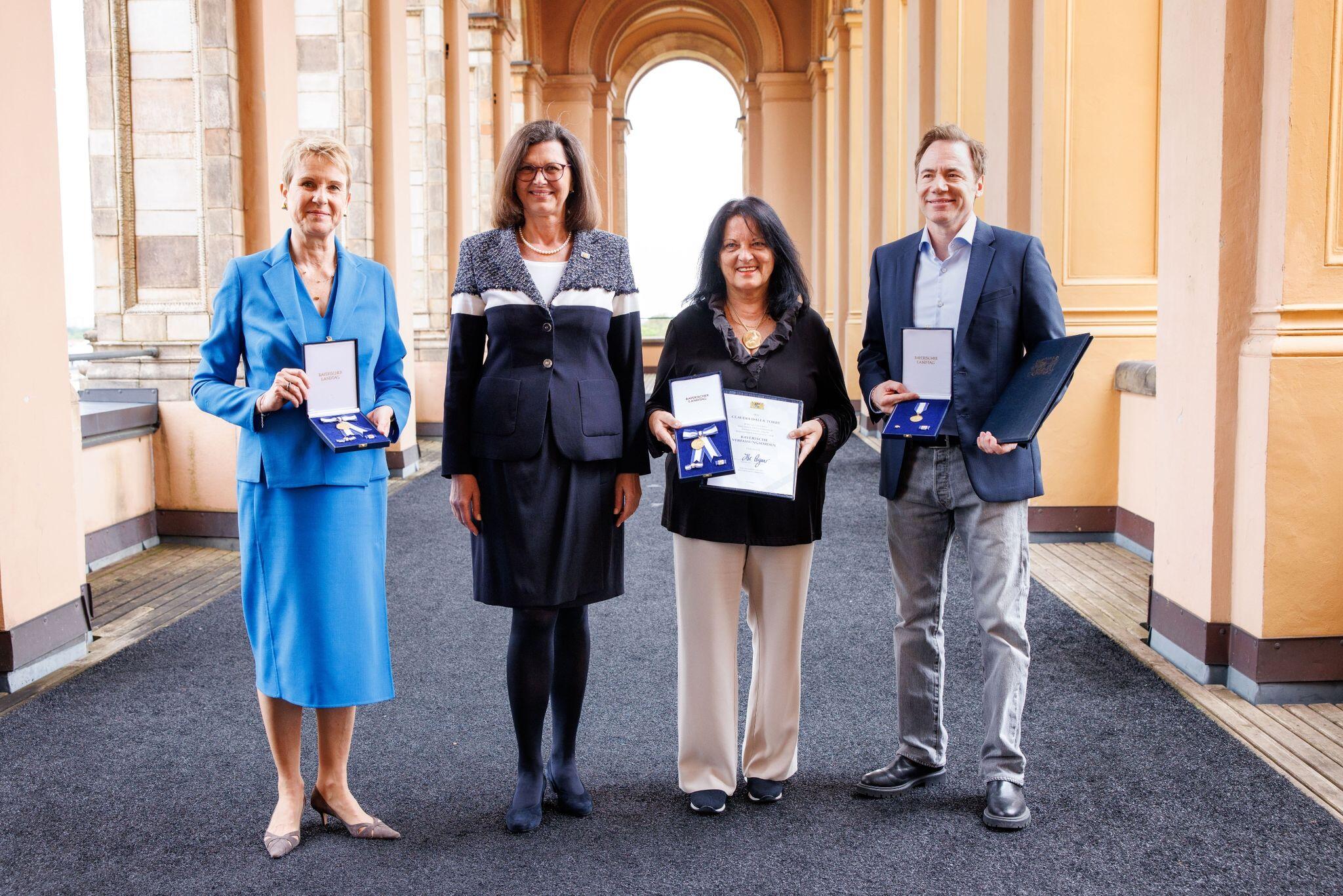 Bayerischer Verfassungsorden für «Bully» und Susanne Klatten