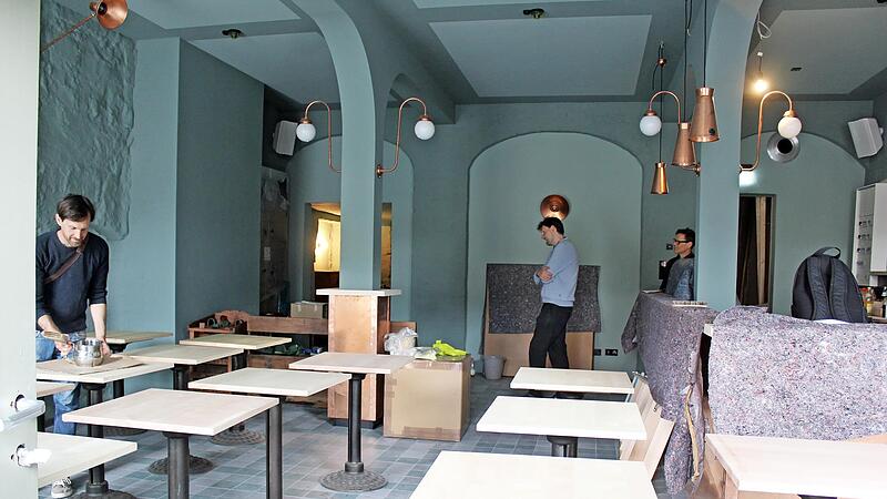 Ein v&ouml;llig neues Farbenspiel erwartet den k&uuml;nftigen Gast an diesem Standort der Braumanufaktur Lippert.