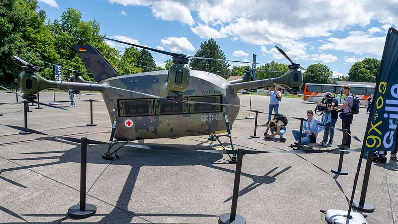 Bundeswehr-Rettungsdrohne &laquo;Grille&raquo;