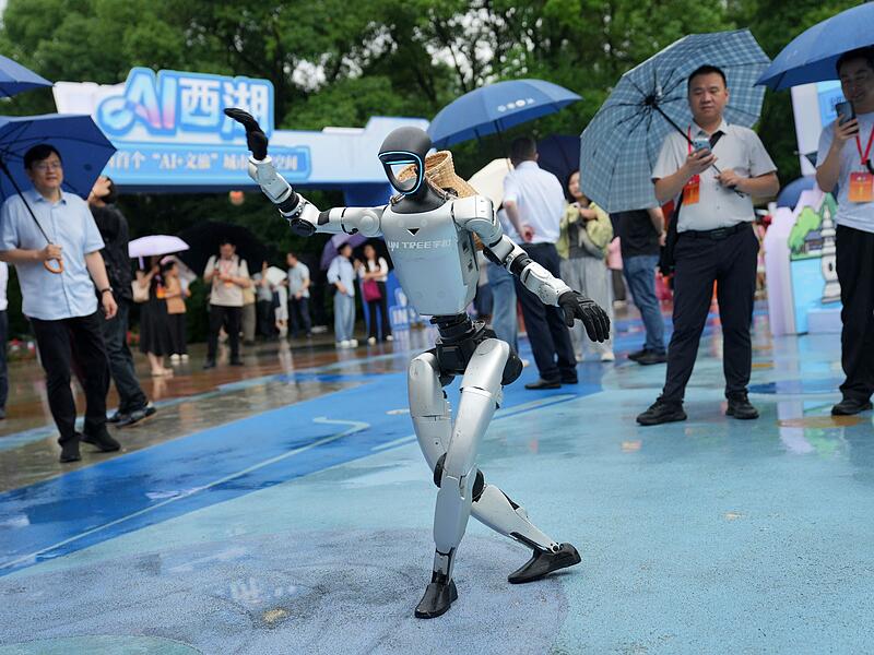 KI-Ausstellung am Westsee in Hangzhou KI-Ausstellung am Westsee in Hangzhou