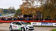 Vorjahressieger und Lokalmatador: Dominik Dinkel und Michael Teufel auf Renault Clio Rally3 sind auch in diesem Jahr wieder am Start. Vorjahressieger und Lokalmatador: Dominik Dinkel und Michael Teufel auf Renault Clio Rally3 sind auch in diesem Jahr wieder am Start.