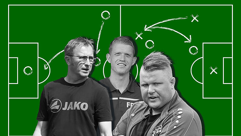 Hatten in der Rückrunde keinen guten Tippriecher (von links): Matthias Wich (SG Weißenbrunn/Theisenort), Florian Pfahl (SV Neuses) und Sven Walther (SC Jura Arnstein). Hatten in der Rückrunde keinen guten Tippriecher (von links): Matthias Wich (SG Weißenbrunn/Theisenort), Florian Pfahl (SV Neuses) und Sven Walther (SC Jura Arnstein).