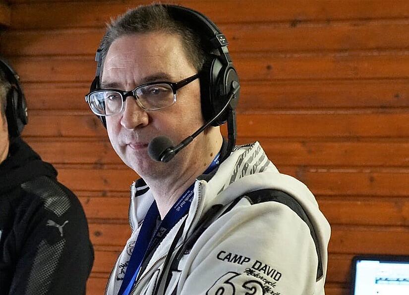 J&ouml;rg Bischoff ist ein intimer Kenner des Bayreuther Eishockey, war Vorstandsmitglied, Medienbeauftragter und Kommentator bei Sprade TV.