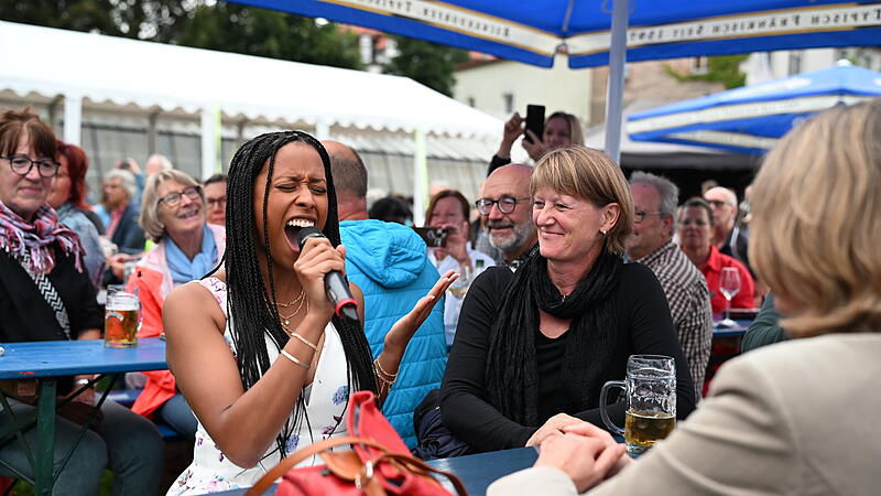 Mary Summer am dritten Tag des Blues- und Jazzfestivals in Bamberg