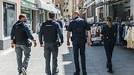 Der Kommunale Ordnungsdienst (KOD) und die Polizei im Einsatz.