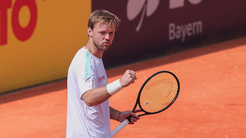 Es läuft bei den BMW Open in München für den Coburger Kevin Krawietz.