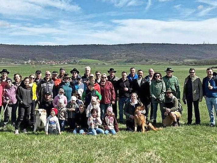 Alt und Jung waren von der Wanderung begeistert.