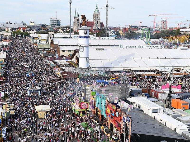 191. Münchner Oktoberfest - Eröffnung 191. Münchner Oktoberfest - Eröffnung
