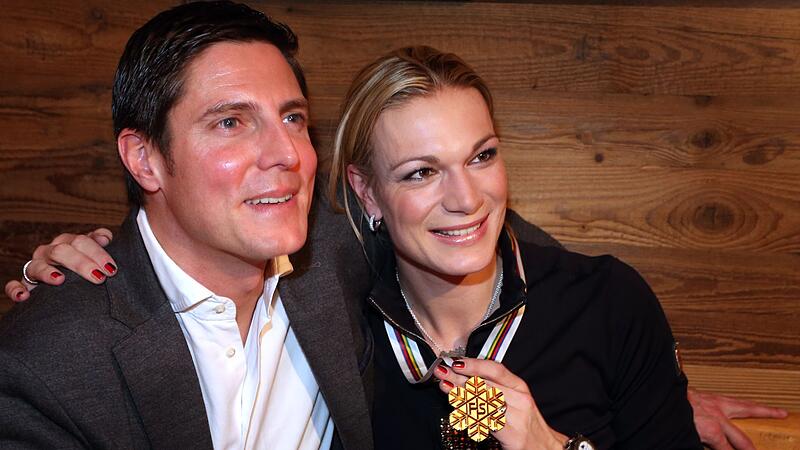 Maria Höfl-Riesch und Marcus Höfl Maria Höfl-Riesch und Marcus Höfl