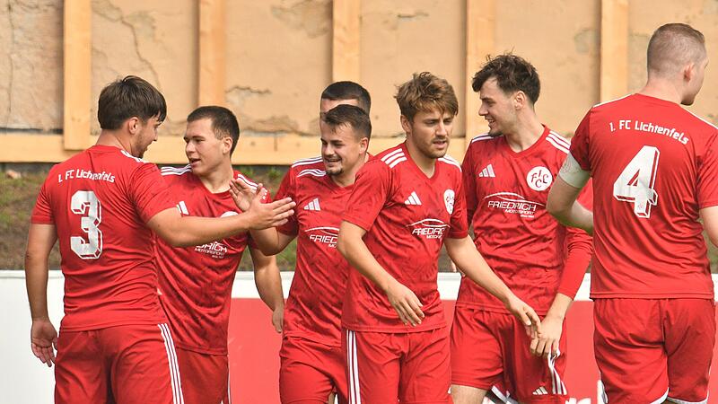 Der FC Lichtenfels ist in der Bezirksliga Oberfranken West bisher das Ma&szlig; aller Dinge.