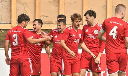 Der FC Lichtenfels ist in der Bezirksliga Oberfranken West bisher das Ma&szlig; aller Dinge.