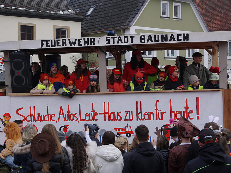 Faschingsumzug Baunach 2026Bilder vom Faschingsumzug in Baunach