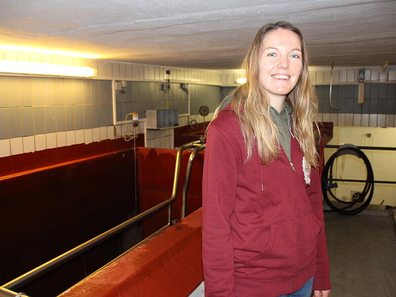 Silvana Goller, Brauerei Grosch in Rödental Silvana Goller, Brauerei Grosch in Rödental