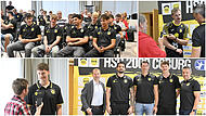Viel los war bei der Auftakt-PK 2026/27 des HSC Coburg. Viel los war bei der Auftakt-PK 2026/27 des HSC Coburg.