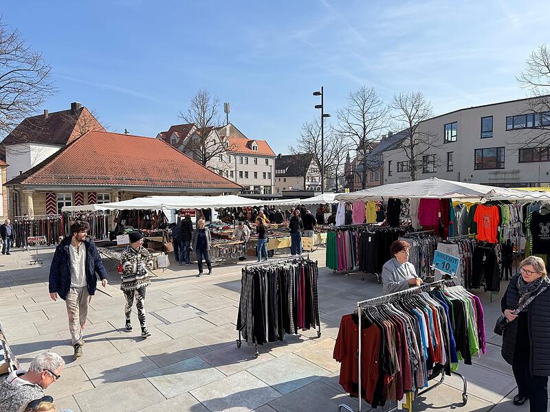 Forchheimer Jahrmarkt auf dem Paradeplatz