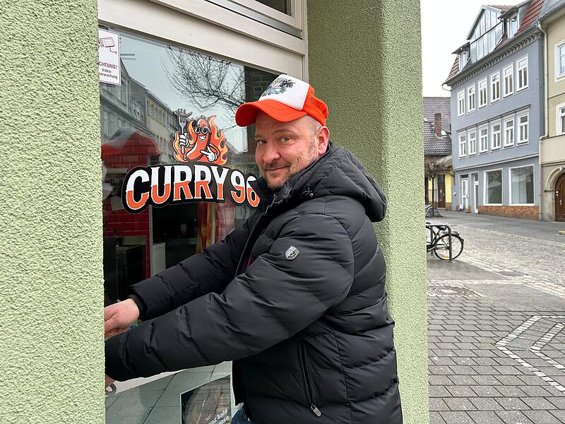 Andy Scheinert schlie&szlig;t ab: Nach einem Jahr verl&auml;sst er mit &bdquo;Curry 96&ldquo; den Coburger Steinweg. Er hat aber bereits einen neuen Standort.