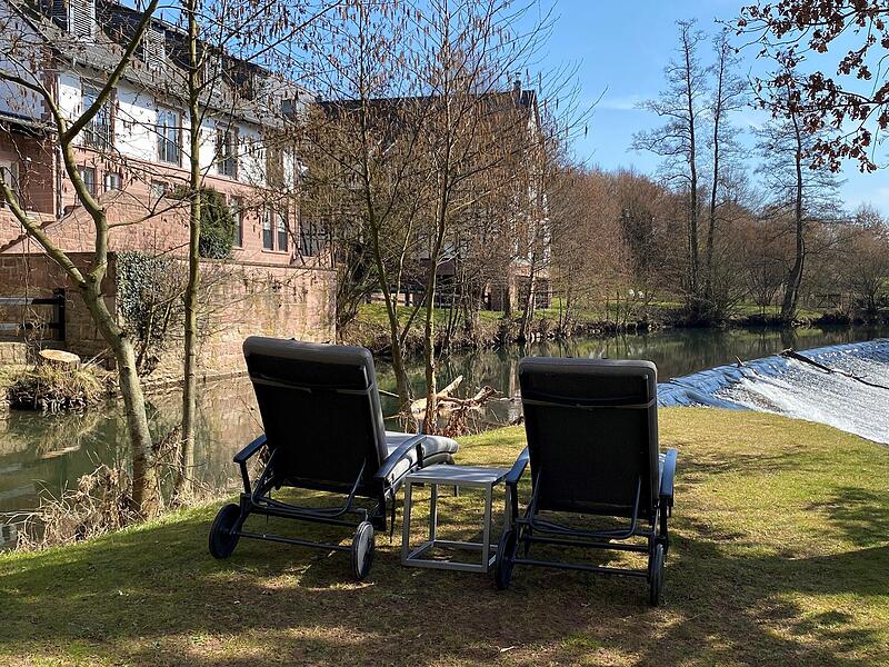 Idyllisch gelegen: die Neumühle in Wartmannsroth Idyllisch gelegen: die Neumühle in Wartmannsroth