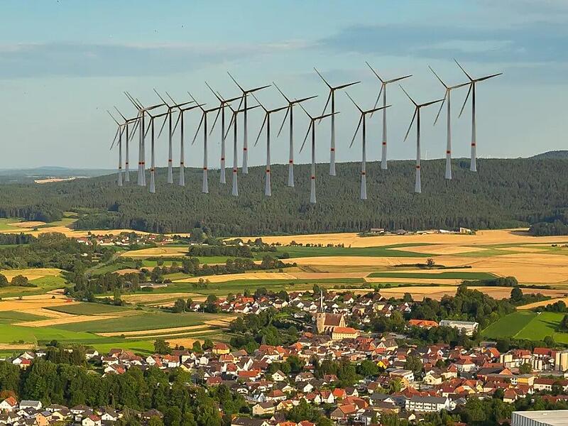 Windpark zwischen Maineck und Geutenreuth