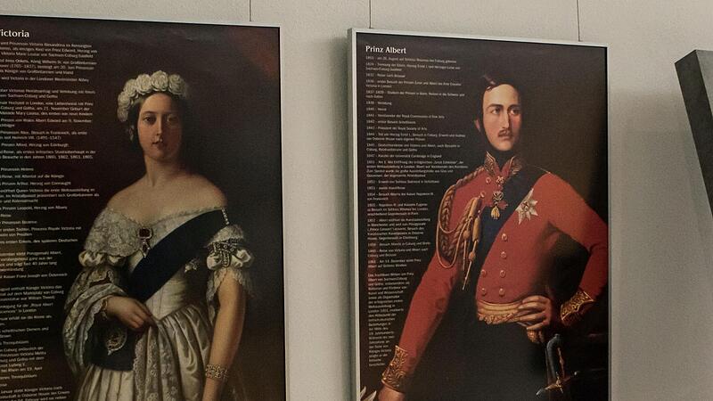 Queen Victoria und Prinz Albert spielen eine wichtige Rolle in der Sonderausstellung &uuml;ber die Isle of Wight.