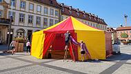 Schon am 5. September wird das Zelt im Herzen Bambergs aufgebaut. Los geht es im „Maxzelt“ am Samstag, 7. September.