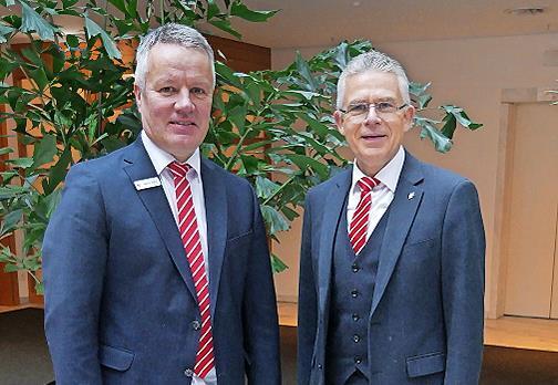 Marco Dietz (l.) und Roland Friedrich