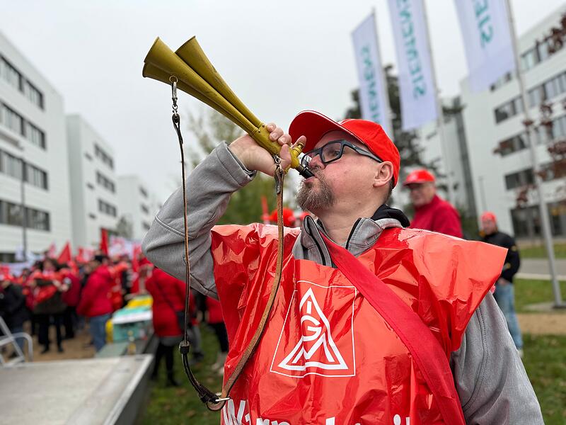 Tarifstreik in Erlangen