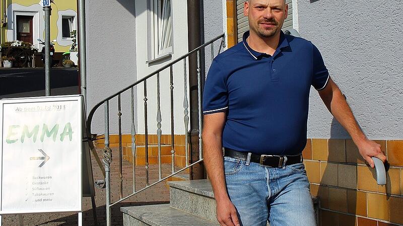 2018 übernahm Michael Vent den Tante Emma Laden in Römershag von Helma Betz.