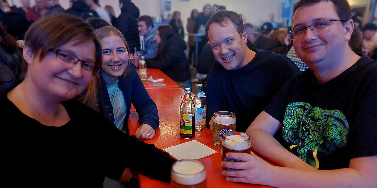 Bockbieranstich im Landkreis Bamberg bei Brauerei Wagner Merkendorf