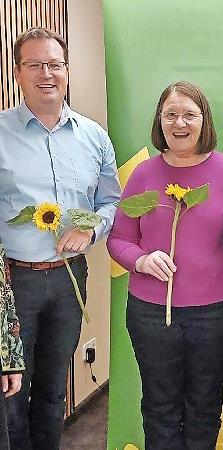 Martin Distler und Barbara Poneleit bilden das Spitzenduo der Grünen für den Kreistag.
