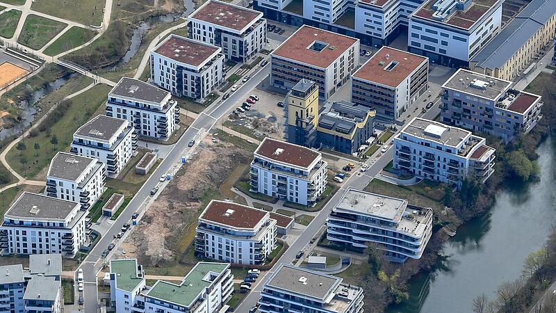 Blick auf den Erba-Park der Stadt Bamberg: Nicht nur hier haben die Preise fürs  Wohnen angezogen.