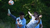 Der TSV Ebermannstadt um Lukas Schmittlein (hier gegen die SG Wolfsberg/Geschwand) hat Gruppe 14 zwar nur auf Rang 2 abgeschlossen, steht aber trotzdem im Achtelfinale, da Gruppensieger SpVgg Erlangen II dort nicht antreten darf. ZinkForchheim & Fr&auml;nkische Schweiz
