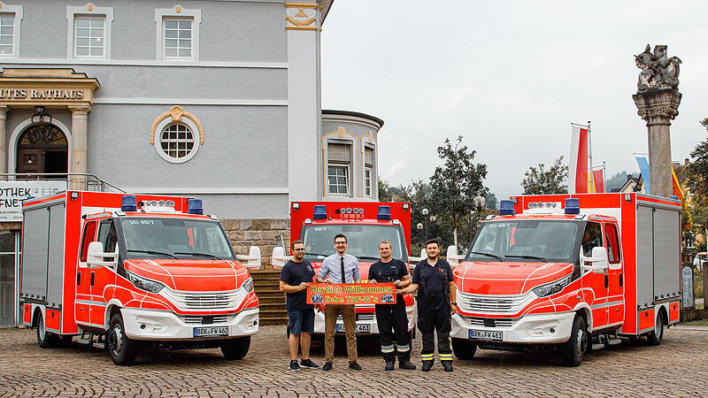 Die Feuerwehren in Bad Brückenau bekommen neue Einsatzfahrzeuge. Die Feuerwehren in Bad Brückenau bekommen neue Einsatzfahrzeuge.