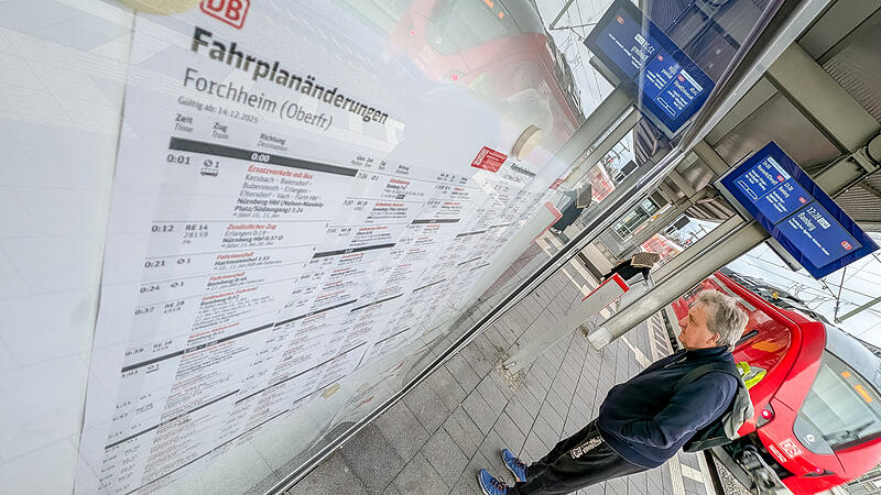 Zum 14. Dezember tritt der neue Fahrplan der Bahn in Kraft. Die &Auml;nderungen wirken sich auch auf die Bahnh&ouml;fe in Forchheim, Eggolsheim, Pinzberg, Gosberg, Wiesenthau, Kirchehrenbach, Pretzfeld und Ebermannstadt aus. Eine &Uuml;bersicht.