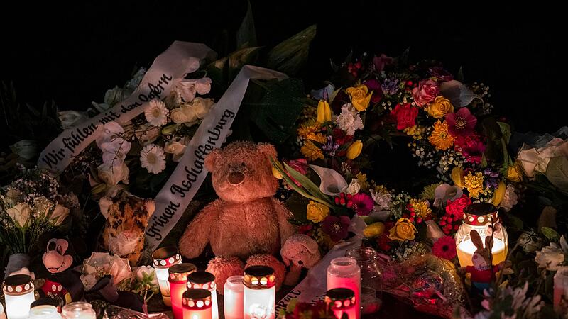 Nach t&ouml;dlichem Angriff in einem Park in Aschaffenburg