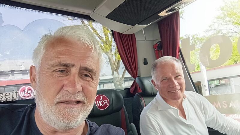 J&ouml;rg Dittwar  und Weltmeister Stefan Reuter (rechts) bildeten 1986/87 eine Wohngemeinschaft in N&uuml;rnberg.