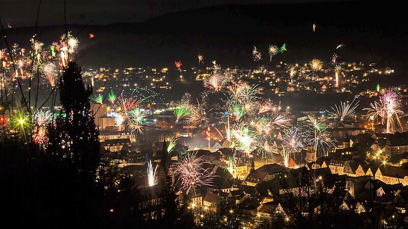 Silvester-Feuerwerk Kulmbach