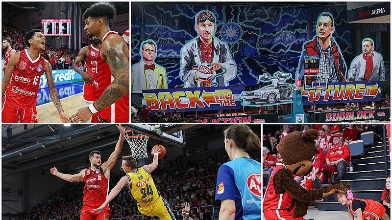 Die besten Bilder des BBL-Klassikers Bamberg gegen Berlin gibt es in unserer Bildergalerie zum Durchklicken.