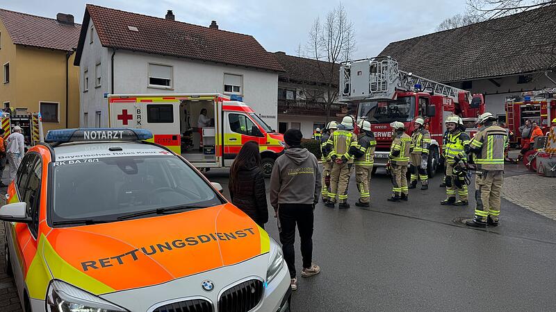 Ein Mann aus Unterleiterbach ist nach einem Hausbrand ums Leben gekommen.
