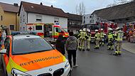 Ein Mann aus Unterleiterbach ist nach einem Hausbrand ums Leben gekommen.