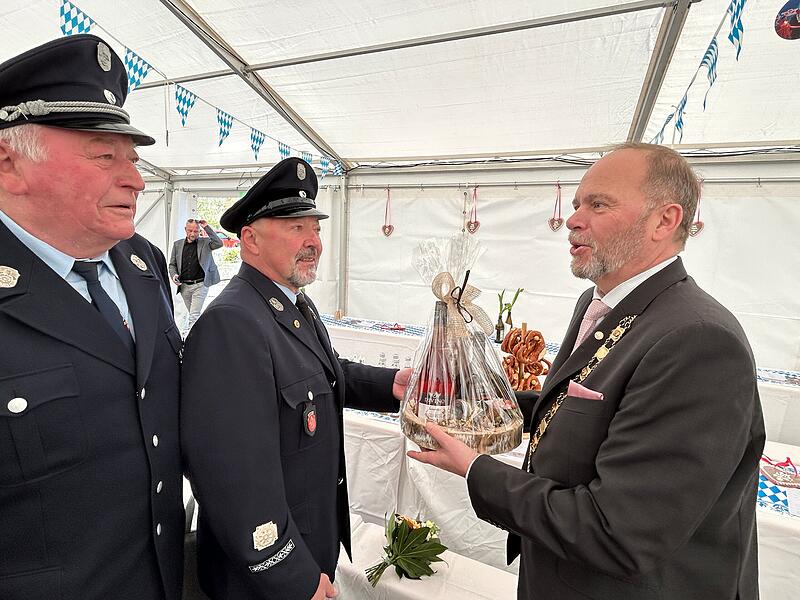 Verabschiedung von B&uuml;rgermeister Bernd Reisenweber in Ebersdorf bei Coburg