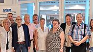 Neuer Vorstand (von links): Steve Metz, Sabine Bieber, Lorette Weiß, Peter Heusinger, Helmut Beck, Karl Klein, Andreas Lorenz, Beate Lorenz, Ursula Bieber, Thomas Menz, Johannes Wolf, Alice Wittmann, Carsten Vetter, Michael Gerlach.Silvia Nicklaus... Neuer Vorstand (von links): Steve Metz, Sabine Bieber, Lorette Weiß, Peter Heusinger, Helmut Beck, Karl Klein, Andreas Lorenz, Beate Lorenz, Ursula Bieber, Thomas Menz, Johannes Wolf, Alice Wittmann, Carsten Vetter, Michael Gerlach.Silvia Nicklaus...